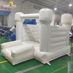 Kids White Soft Play Equipment Playground Ball Pool Pit With Slide