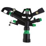1'' Full Circle Irrigation Impact Sprinklers 360 Gear Drive With 5 Nozzles