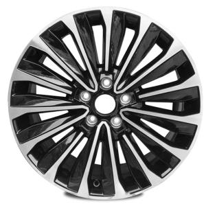 China 5x100 OEM Volkswagen Replica Wheels Black 16 17 18 Inch Multi Spoke 5 Holes factory