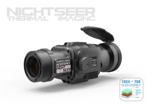 China Intelligent Thermal Clip On Thermal Imager Scope Add On 1024*768 OLED Display factory