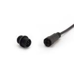 Electrical Male Female Waterproof Plug Connector IP67 M16 Pvc 250V
