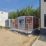 Steel Door Four Bedrooms One Bathroom Luxury 20 40ft Prefab Folding Container