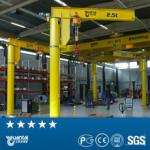 YT 180 270 360 degrees rotation Column Mounted Jib Crane