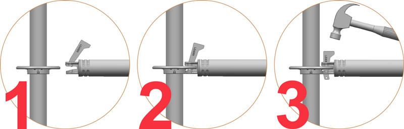 Durable Mobile Scaffold Tower Aluminium Cuplock Scaffolding For Station Maintenance
