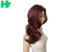 Fashion Heat Resistant Long Synthetic Wigs For Black Women / Natural Wave Wig