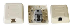 China 2-wire phone jack connector protected with gel factory