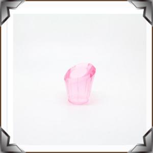 empty gradient conical collectible perfume bottles