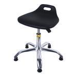Black Polyurethane PU Leather Seat Esd Cleanroom Chair Student Laboratory