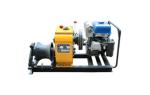 6HP 4 Ton Cable Winch Puller With Gasoline / Diesel Engine Operated