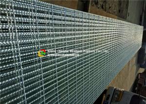 China Hot Dipped Galvanized Serrated Steel Grating For Stair Tread / Ditch Cover factory