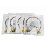 KEXINT MTP (MPO) Female APC To MDC 16 Fiber Breakout Single Mode (9/125) Fiber