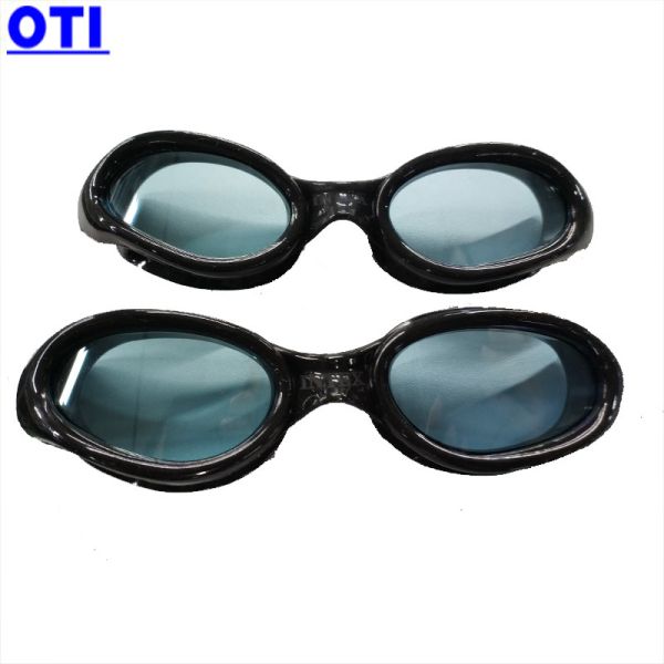 China Custom Silicone Diving Goggles with Adjustable Strap factory