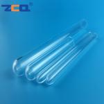 Length 10mm-1500mm Pure Quartz Test Tube One End Sealed Round