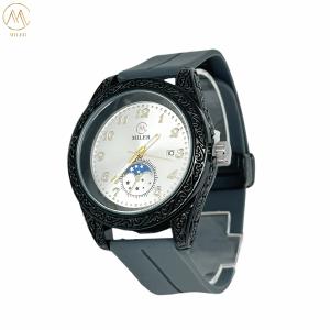 China Miler Silicone Wrist Watch with Customized Color and Logo factory