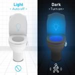 toilet night light led motion activated water-proof with UV sterilization