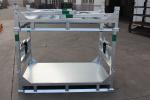 1540mm Height 1000KGS Stackable Steel Transport Pallet