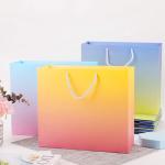Custom Recycled Retail Carry Cardboard Boutique Shopping Gift Tote Paper Bag