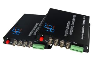 China multi-function 4channel fiber optical converter audio video modem factory