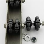 JY2047 Universal Metal Roller Track 49mm Dia Roller Channel Track