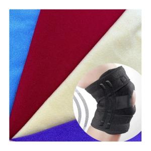 China Velvet Warp Brushed Knitting Tricot Fabric Ideal for Medical Protective Gear Supplies factory