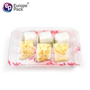 China Wholesale high quality 7 inch plastic sushi container factory
