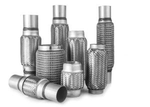 China Ss201 High Flexibility 63mm Exhaust Flexible Bellows With Inner Interlock Hose factory