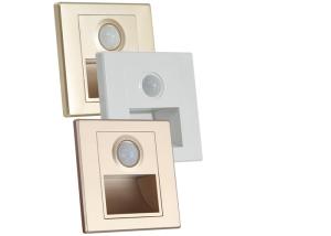China Motion Sensor Night Light Wall Socket 1.5 Watt LED Recessed factory