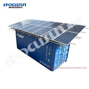 China Solar Energy Powered Walk-In Cold Storage Container for Refrigerated Storage Solutions factory