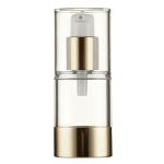 50ml/40ml/30ml/20ml Airless Cosmetic Bottles Oval Shape Screen Printing Pump