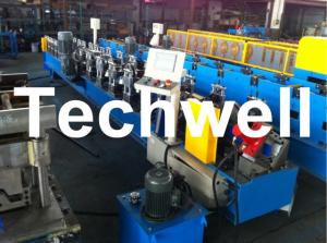 China Manaul Hydraulic Decoiler Seamless K Gutter Roll Forming Machine For Rainwater K Gutter factory