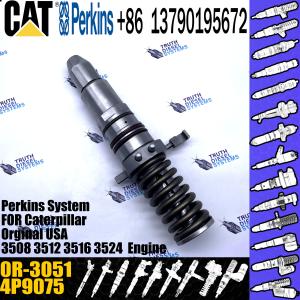 China 4P9075 Excavator Injecytor Common Rail Engine Diesel Fuel Injectors Nozzles 4P9075 3508 3512 3516 0R-3051 factory