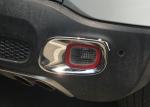 JEEP Renegade 2016 Chromed Front Fog Lamp Cover and Rear Bumper light Molding