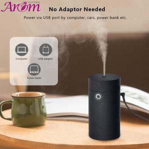 China Auto Shut Off 55ml USB rubber Appearance Portable Plastic Essential Oil Aroma Diffuser factory