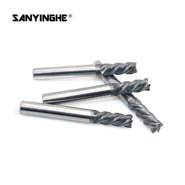 4mm Solid Carbide End Mills 50Lx4F Ball Nose Milling Cutter HRC45 HRC55 HRC60