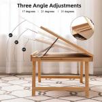 Folding Wooden Table Jigsaw Puzzle Board for AJUNION 1000 Piece Puzzle 31.1 x 22