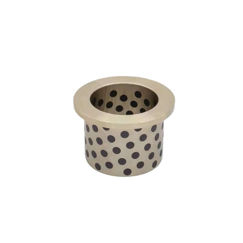 C86300 ASTM UNS / SAE Casting Copper Alloy Bronze Sleeve Bushing With Graphite