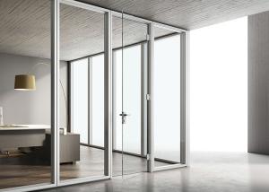 China noise insulation partition glass wall For Multi Functional Meeting room factory