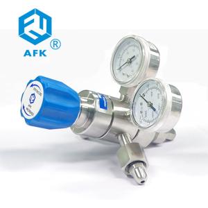 China Stainless Steel 316L 3000psi Nitrogen Gas Pressure Regulator 1/4&quot; NPT factory