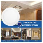LED Round Panel Light 3W 6W 9W 12W 15W 18W Led Ceiling Recessed Grid Downlight
