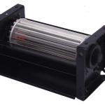 Aluminum Alloy 12V Cross Flow Fan Practical Wall Mounting Sturdy