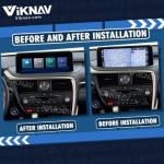 Viknav Fit For Original Car 12.3Inch Screen Linux System For Lexus RX 2020 2021