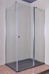 1200x800x6mm Clear Glass Shower Enclosures With Tray , Glass Bathroom Enclosures