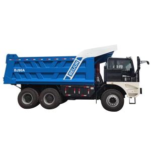 China High Safety 90 Ton 6×2 Electric Mining Truck Mining Construction Equipment factory