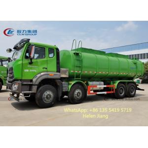 Sinotruk HOHAN 8x4 12 Wheeler Sewage Suction Self Dumping Truck