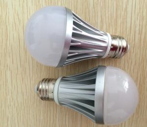 China High efficiency 5W Epistar 5730 led chip E27/B22 led bulbs with CE&amp;ROHS factory