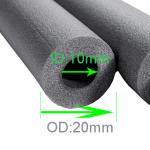 Rubber Pipe Insulation Lagging Foam 2M Self Sealing 15mm 22mm 35mm 42mm