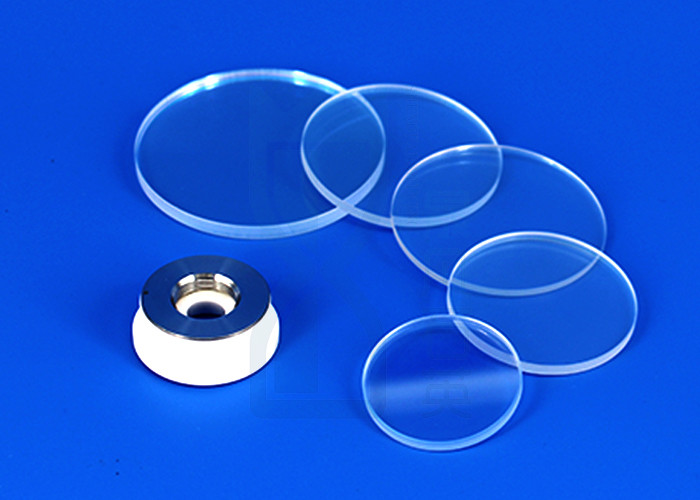 0.3mm Square Round Quartz Glass Plate High Transmittance