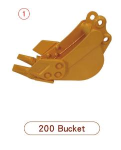China EPA Certificate MINI Excavator Bucket Accessories Multiple Use factory