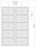 PVC RFID Smart Card Inlay Chip For IC / ID Cards OEM ODM Acceptable