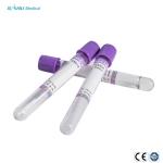 Disposable EDTA K2/K3 PET Vacuum Tube CE Approved For Medical Examination